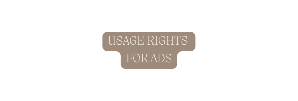 usage rights for ads